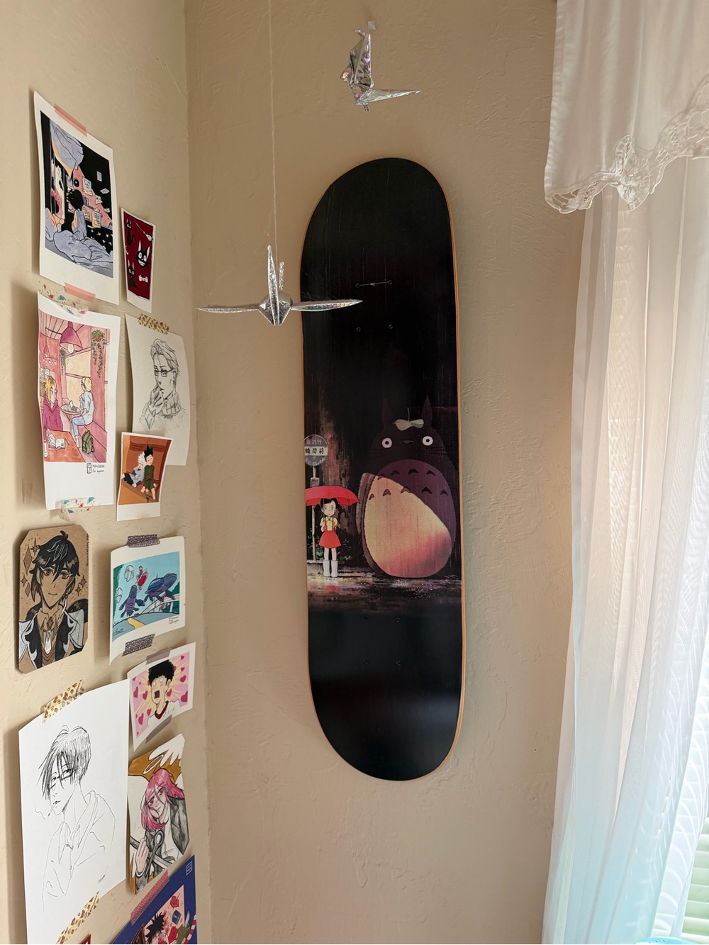 Hookups Totoro Graphic Skateboard Deck